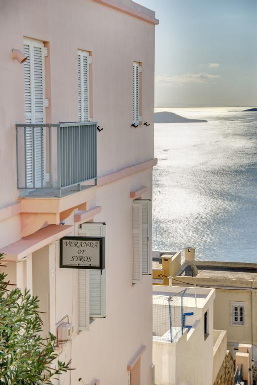 Veranda Syros House Ermoupoli Bilik gambar