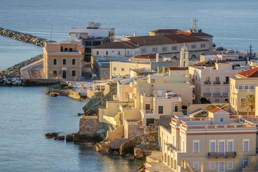 Veranda Syros House Ermoupoli Bilik gambar